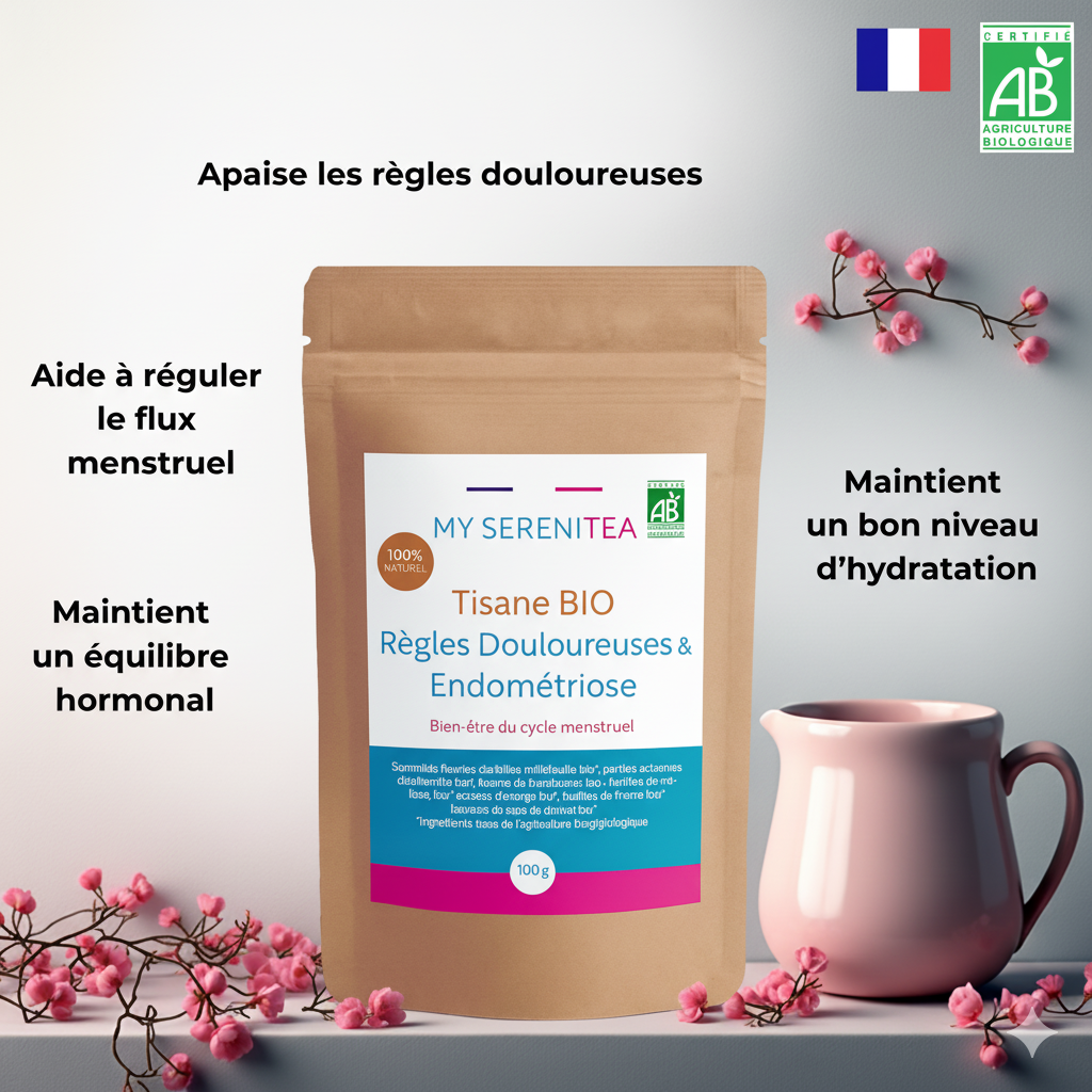 Tisane BIO - Règles Douloureuses & Endométriose